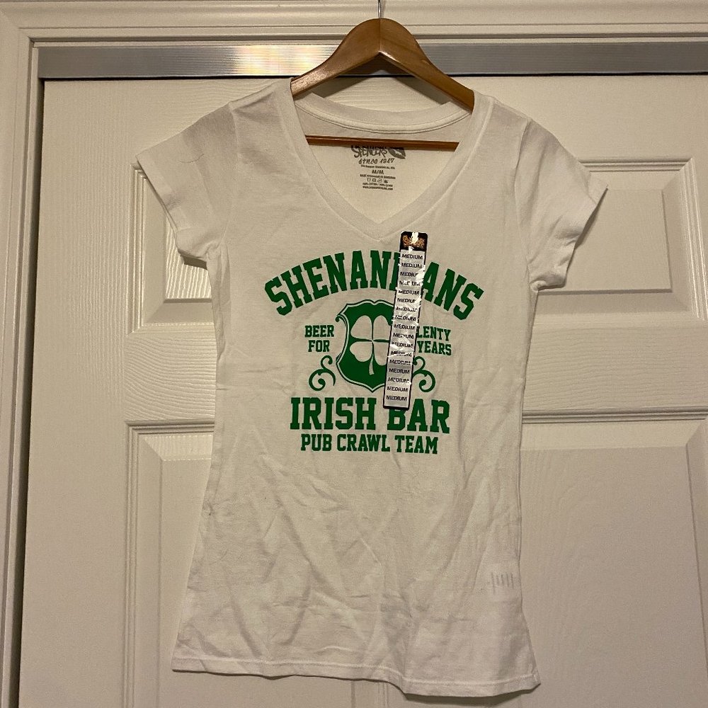 Spencer's Shenanigans Short Sleeve Fitted Tee Med